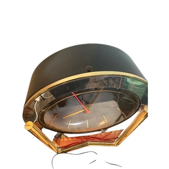 VTG Anheuser Busch Michelob Light Up Clock Art Deco Wall Clock Tested Working - Picture 5 of 6